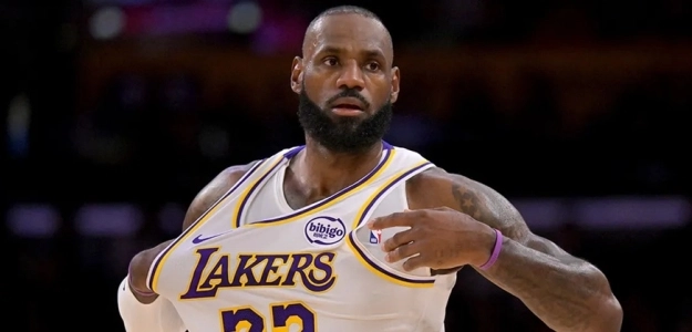 LeBron James, jugador de Los Angeles Lakers.