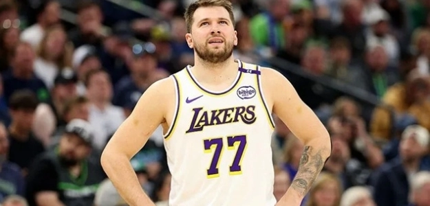 Luka Doncic, estrella de Los Angeles Lakers.