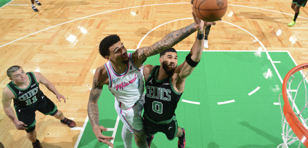 Great victory of the Boston Celtics over the Miami Heat.