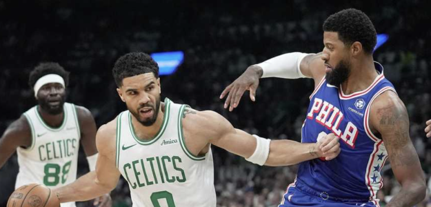 Los Celtics pasaron por encima de los Sixers. 