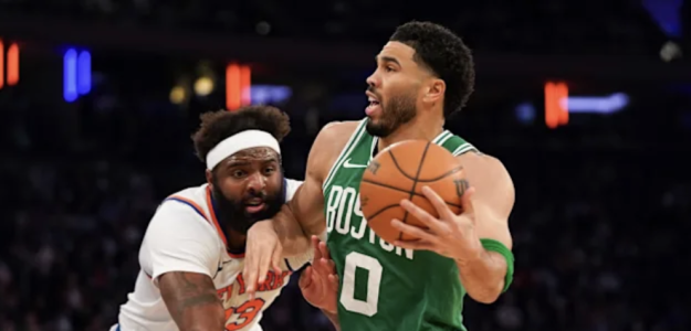 Jayson Tatum at Madison Square Garden.