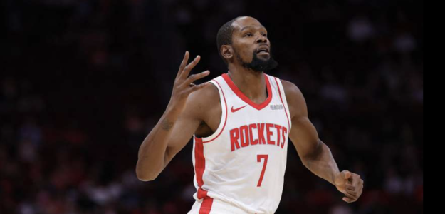 Kevin Durant, star of the Houston Rockets.