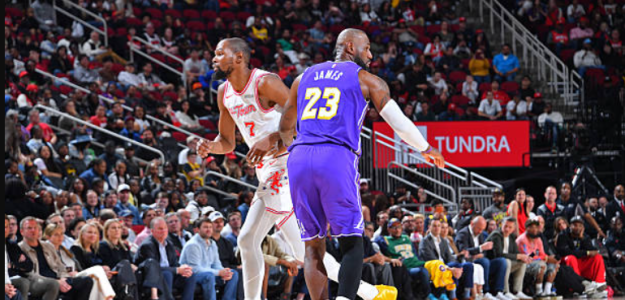 Lakers y Rockets, lucha por factor cancha en playoffs. Foto: gettyimages