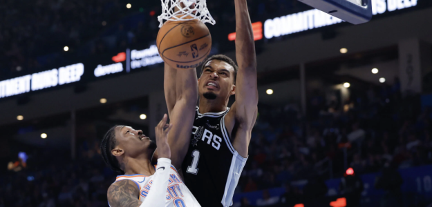 OKC and San Antonio Spurs, the best of the year in the Western Conference.