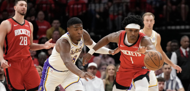 Los Rockets por fin pudieron con los Lakers.