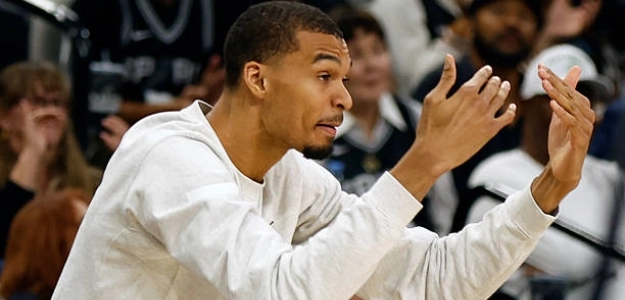 Wembanyama, error fatal de los Spurs. Foto: gettyimages