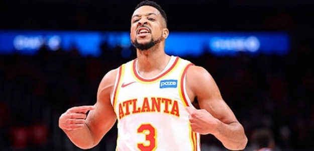 CJ McCollum, player of the Atlanta Hawks.