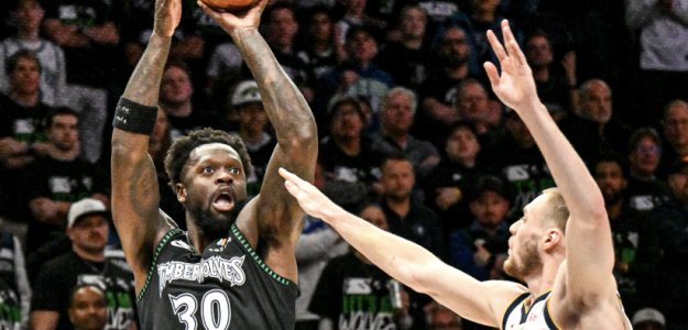 Julius Randle ha firmado una eliminatoria muy seria para los Wolves