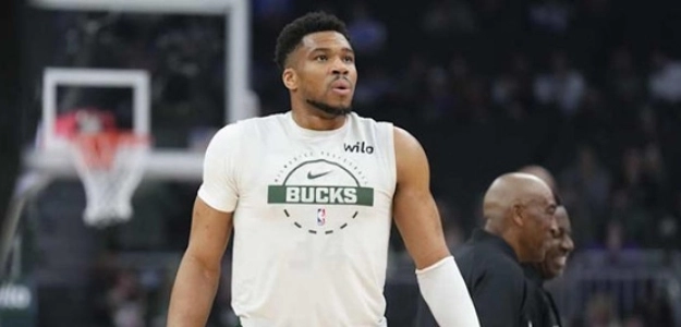 Giannis Antetokounmpo, estrella de Milwaukee Bucks.