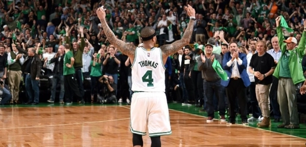 Isaiah Thomas, former player of the Boston Celtics.