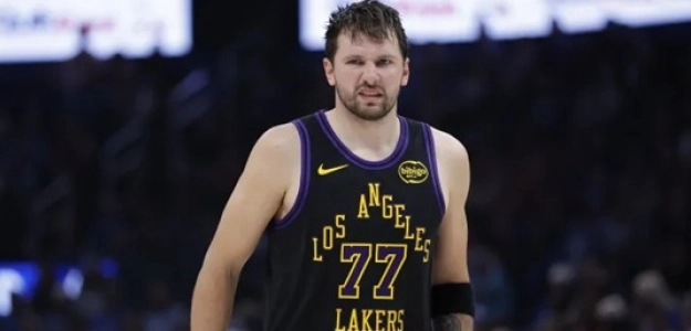 Luka Doncic, estrella de Los Angeles Lakers.
