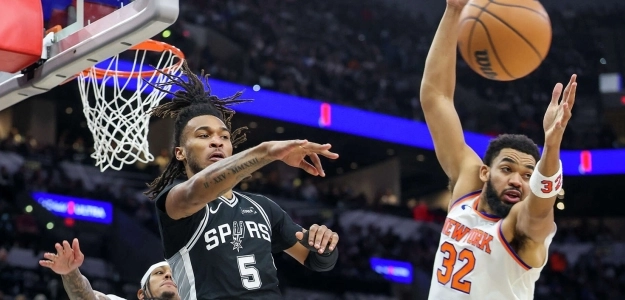 San Antonio Spurs vs. New York Knicks.