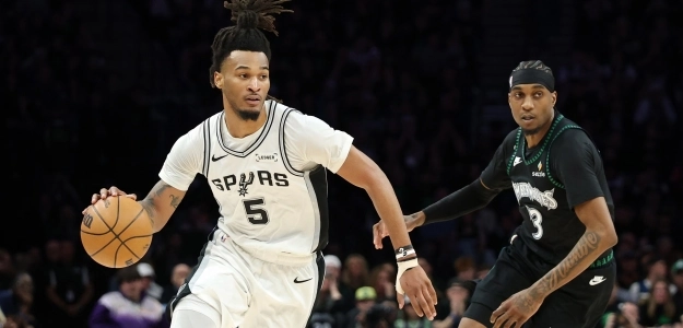 Stephon Castle, jugador de San Antonio Spurs.