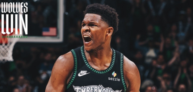 Anthony Edwards, estrella de Minnesota Timberwolves. 