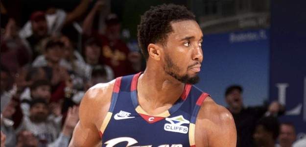 Donovan Mitchell, estrella de Cleveland Cavaliers. 