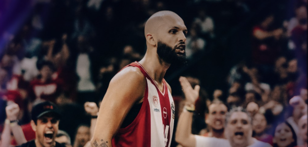 Evan Fournier, estrella de Oympiacos.