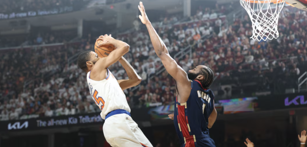 The Knicks, on the verge of entering the NBA Finals.