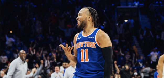Jalen Brunson, estrella de New York Knicks. 