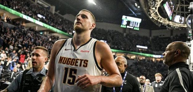 Nikola Jokic, estrella de Denver Nuggets. 
