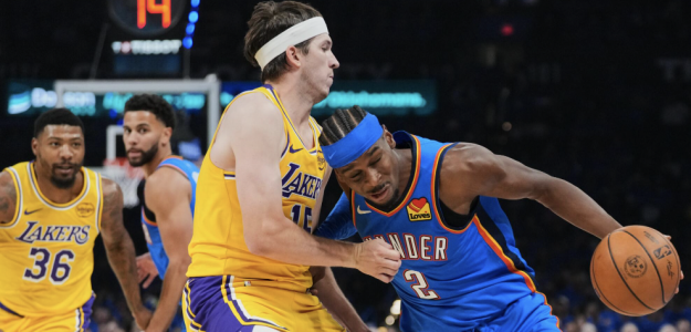 OKC vs. Lakers: serie con una desigualdad enorme