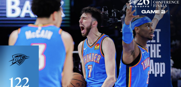 Los Thunder se llevaron el Game 2 ante los Spurs. 