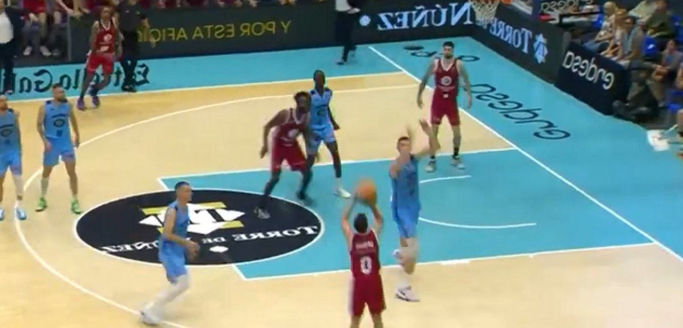 Saragossa se salva con un triple épico en el último segundo.