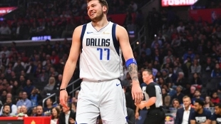 Luka Doncic, jugador de Dallas Mavericks.