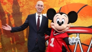 Adam Silver, comisionado de la NBA.