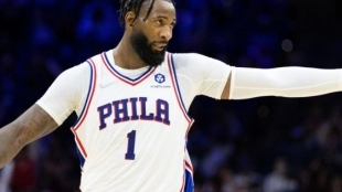 Andre Drummond organiza a sus Philadelphia Sixers "Foto: SI.com"