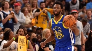 Andrew Wiggins, jugador de Golden State Warriors.