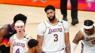 Anthony Davis se autoinculpa de derrota de Lakers. Foto: gettyimages