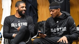 Bradley Beal y Kyrie Irving, dos de los antivacunas reconocidos "Foto: OpenCourt Basketball"