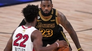 Audiencia televisiva NBA 2020. Foto: gettyimages
