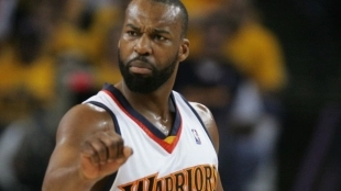 Baron Davis en su época en los Golden State Warriors