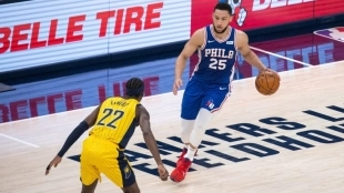 Caris LeVert podría ser traspasado por Ben Simmons. Foto: gettyimages