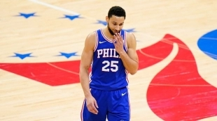Ben Simmons, rebeldía y opciones fichar por Warriors. Foto: gettyimages