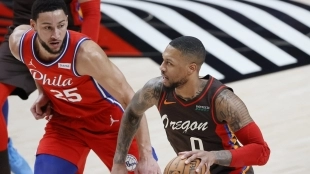 Ben Simmons, jugador de Philadelphia 76ers.