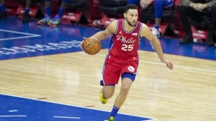 Ben Simmons valora los rumores de traspaso con Harden. Foto: gettyimages