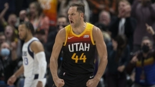 Bojan Bogdanovic, jugador de Utah Jazz.