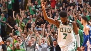 Jaylen Brown, jugador de los Celtics.