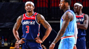 Bradley Beal y John Wall, compañeros eternos en Washington Wizards.