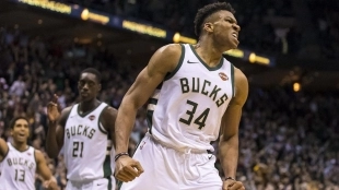 Giannis Antetokounmpo, superestrella de la NBA