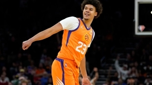 Cameron Johnson, suplente de lujo en Phoenix Suns. Foto: gettyimages