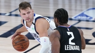 Luka Doncic y Kawhi Leonard, dos de los jugadores de moda en la NBA