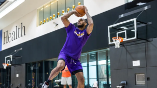 Carmelo Anthony, veteranía Lakers. Foto: gettyimages