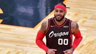 Carmelo Anthony, anotadores históricos NBA 2021. Foto: gettyimages