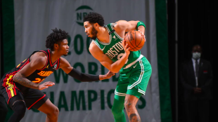 Celtics y Hawks pelean por cuarto puesto. Foto: gettyimages
