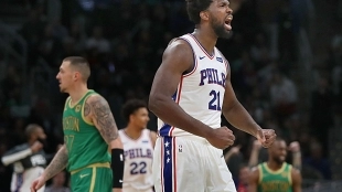 Joel Embiid, objetivo vencer a Celtics. Foto: gettyimages