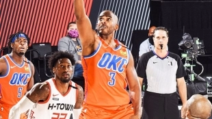 Chris Paul, jugador de Oklahoma City Thunder.