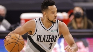 CJ McCollum, jugador de Portland Trail Blazers.